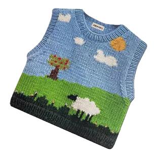 ANNAHOUSE家居馆可爱毛衣印花鼠标垫女生高颜值办公室宿舍电脑桌