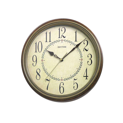 客厅挂钟客厅丽声实木田园