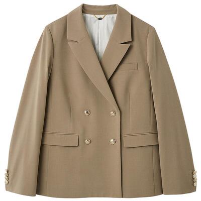 LILYBROWN双排扣正肩西装外套