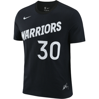 Nike/耐克正品金州勇士队男士柔软舒适运动短袖DM0407-010