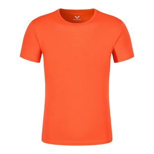 工作服全身印短袖圆领t恤印字马拉松运动速干衣广告衫t恤定制logo