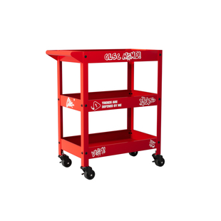 CLSC移动边几小推车家用带轮小推车收纳架中古风家具软装茶水推车