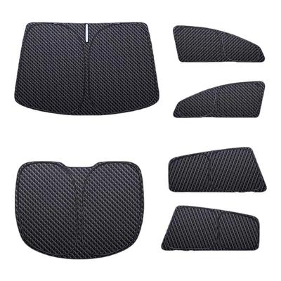 特斯拉车窗无损安装遮阳挡