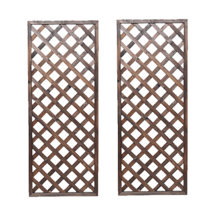 防腐木栅栏围栏户外庭院篱笆花园爬藤架花架屏风隔断楼顶露台装饰