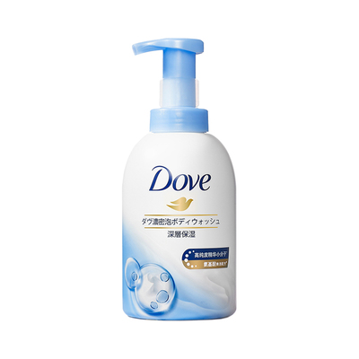 现货Dove多芬泡沫沐浴露