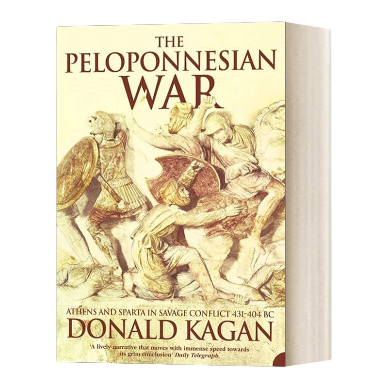 伯罗奔尼撒战争 英文原版 The Peloponnesian War 唐纳德·卡根 古希腊战争史 泰晤士报年度图书 英文版 进口英语原版书籍