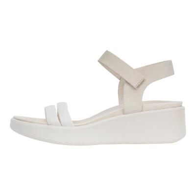 ECCO爱步女坡跟一字带柔畅凉鞋