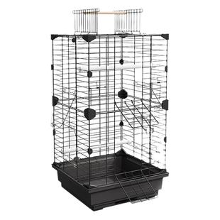 宠尚天鸟笼虎皮鹦鹉笼子小鸟笼子专用家用大号牡丹玄凤豪华别墅