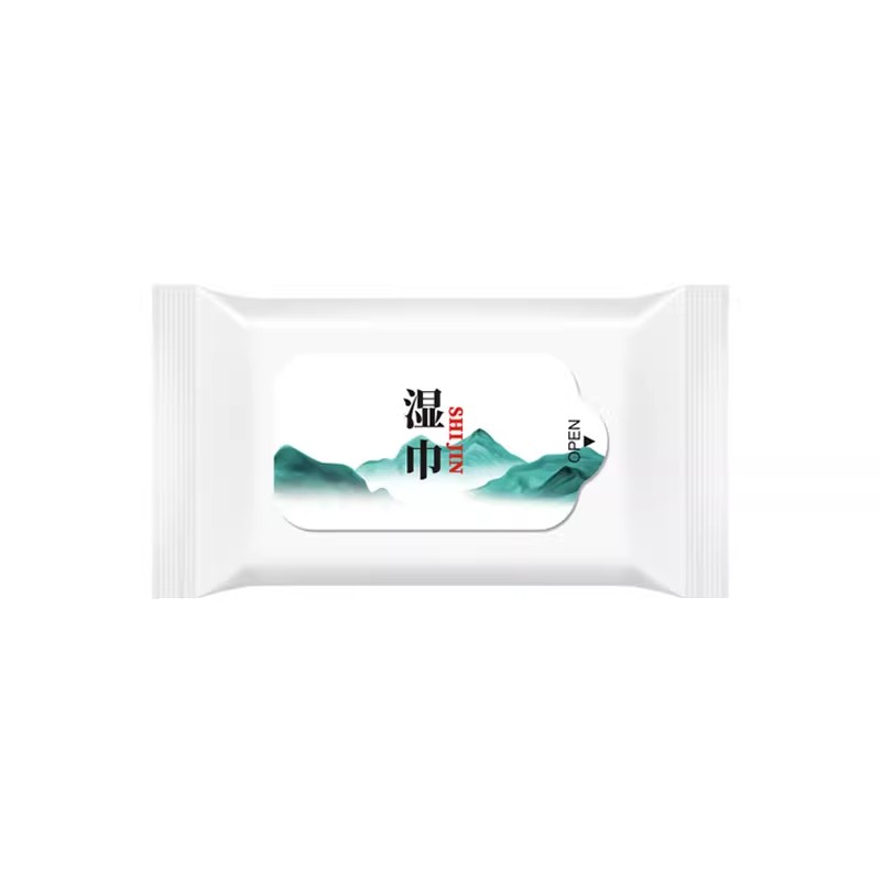 高档湿巾加厚纸巾定制可印logo加大珍珠纹餐厅会议酒店饭店专用
