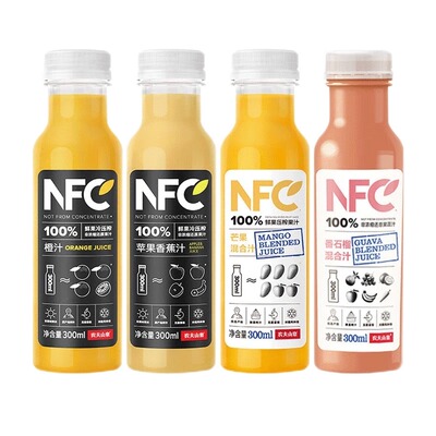 农夫山泉NFC芒果汁24瓶整箱特价