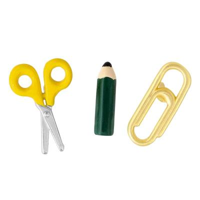 可爱文具耳钉闺蜜礼物