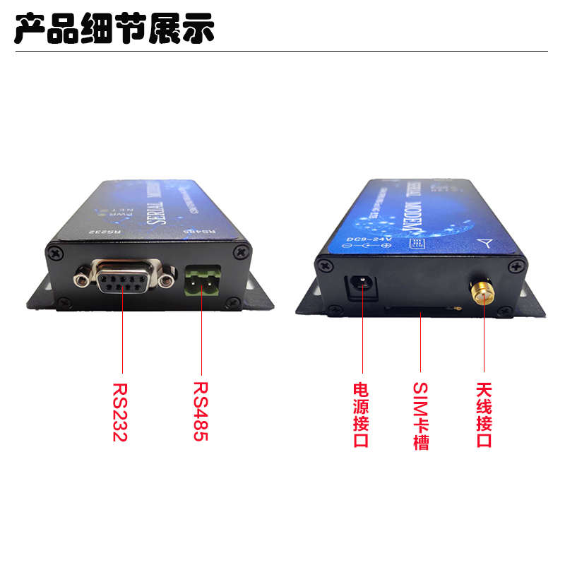 三网通4G LTE用于组态王 报警终端模块 GSM SMS语音动环监控MODEM