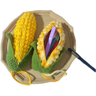 玉米笔袋打发时间的DIY材料包