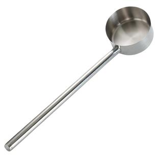 304不锈钢水瓢大号水舀子水勺商用加长柄大勺子食堂打粥勺舀水勺