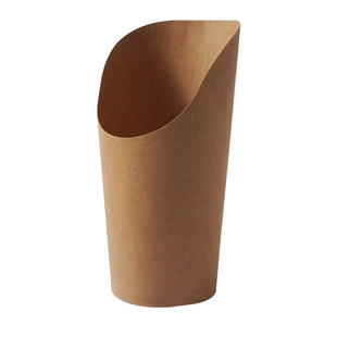 松枝记一次性牛皮滋蛋仔纸杯冰激凌鸡蛋仔薯条杯冰激凌斜口杯包邮