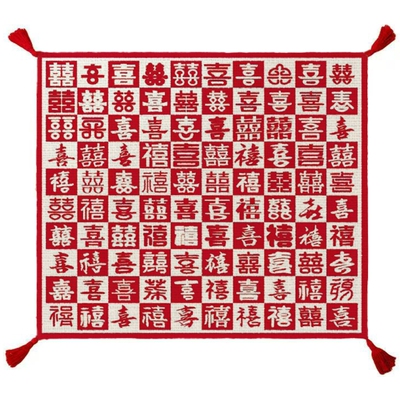 吉昶百喜毯特别的新婚礼物送闺蜜新人高级实用新娘结婚订婚毯子