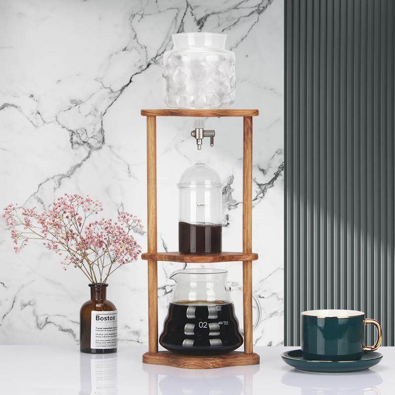 花梨木冰滴咖啡壶冰酿咖啡器滴漏式冰咖啡壶冰滴杯冷萃咖啡滴漏壶,餐饮具,手冲壶,淘宝优惠券,粉丝福利购,淘宝优惠卷