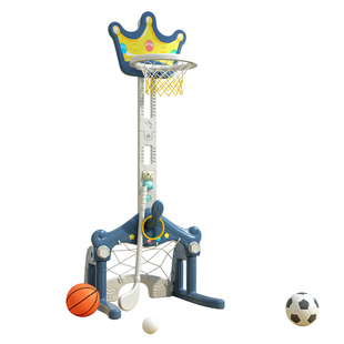 宝宝婴儿儿童篮球架投篮球框室内家用可升降可扣篮多功能家庭迷你