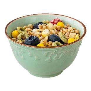 玉泉餐具套装家用陶瓷乔迁新居餐具釉下彩中式浮雕高级感轻奢碗盘