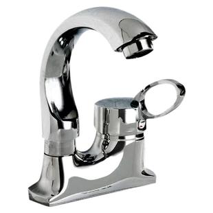 纯铜双孔面盆冷热水龙头三孔洗脸盆手盆水嘴混水阀全铜卫生间笼头