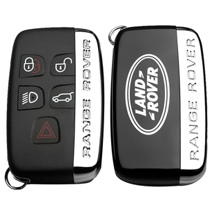 适用于路虎车钥匙壳揽胜极光发现4神行xfl捷豹xel改装XJL原厂外壳
