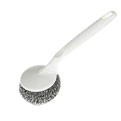 长柄洗锅刷厨房刷锅神器钢丝球刷