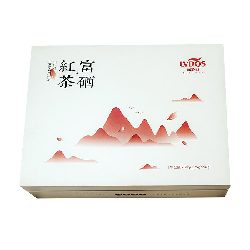 有机红茶特级浓香型富硒红茶绿色健康小种红茶高档礼盒装蜜香
