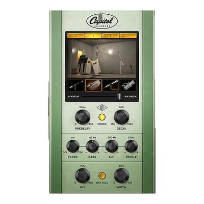 官方正版 Universal Audio UAD Capitol Chambers 混响插件回音室