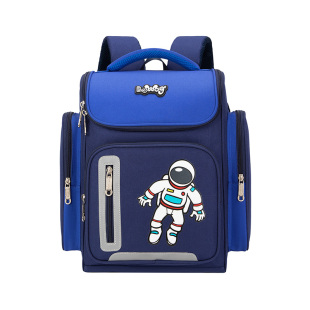 巴布豆小学生书包男生一二三四五六年级护脊减负儿童轻便双肩背包