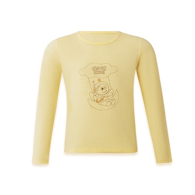 儿童长袖T恤纯棉A类吸汗速干衣