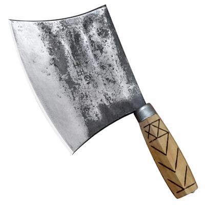 王五手工锻打杀鱼刀厨师用刀铁刀