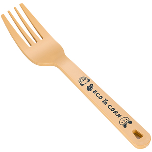 韩国进口儿童叉子小水果叉玉米淀粉婴儿喂饭勺宝宝不伤嘴学生便携