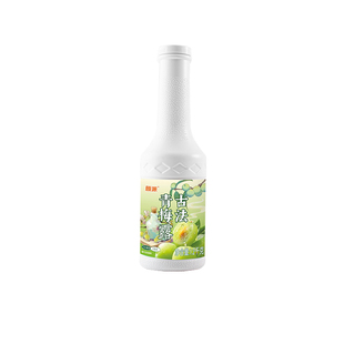 颜派古法青梅露茶饮调配原料咸口梅咖啡奶茶店专用实用1.2kg瓶装