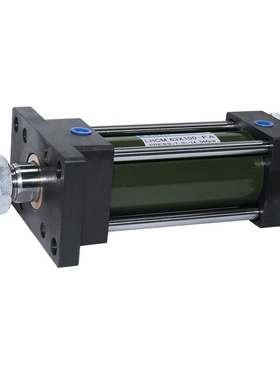 隆运LHCM标准柱形感应式油缸标准液压缸前法兰安装复动拉杆油缸