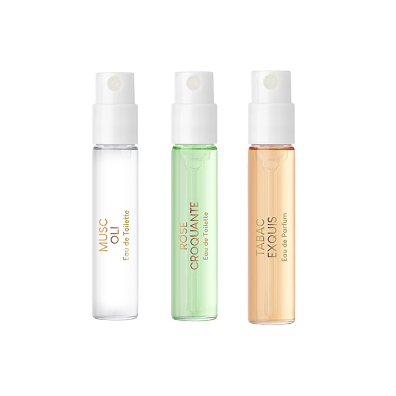 【U先派样】卡朗香水小样试用2ml*3 青瓜玫瑰自己奶檀+回购券