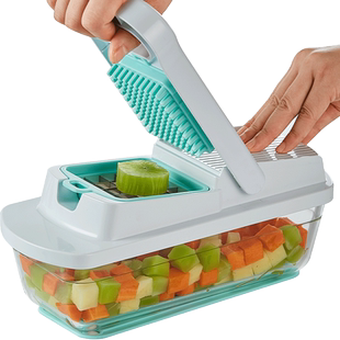 多功能土豆丝神器粗细丝家用厨房切菜萝卜豆角刨丝器切块切丁擦丝