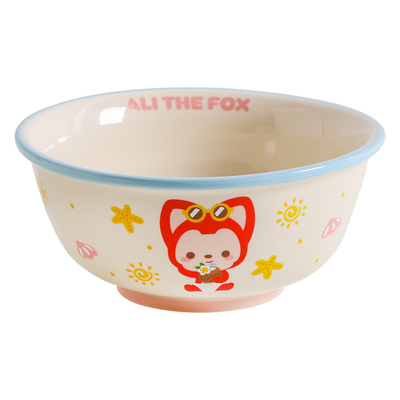 川岛屋&阿狸儿童面碗家用拉面碗