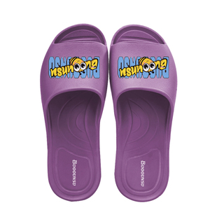 步术中国台湾进口儿童卡通EVA凉拖鞋男女情侣居家浴室防滑洗澡