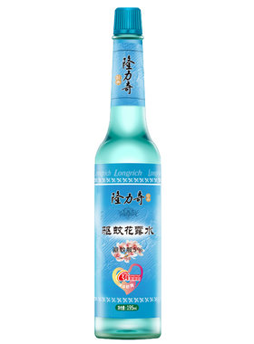 隆力奇驱蚊花露水玻璃瓶止痒驱蚊水防蚊老式蛇胆清凉便携国货大瓶