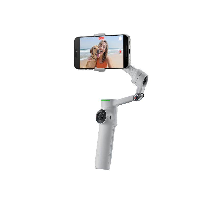【旗舰店】影石Insta360 Flow 2 Pro手机稳定器手持云台三轴增稳ai追踪防抖视频直播便携三脚架自拍杆补光灯