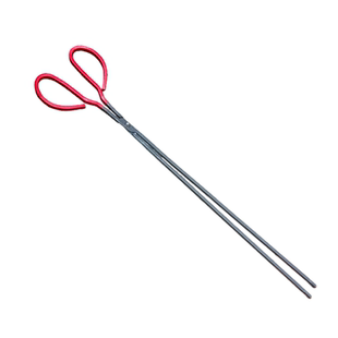 70加长垃圾夹环卫捡拾夹子厨房火剪钳烧烤夹碳木炭夹家用火钳夹子