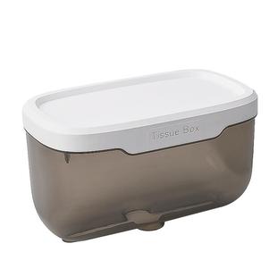 卫生间纸巾盒免打孔防水厕所卷纸筒壁挂式厕纸盒卫生纸置物纸巾架