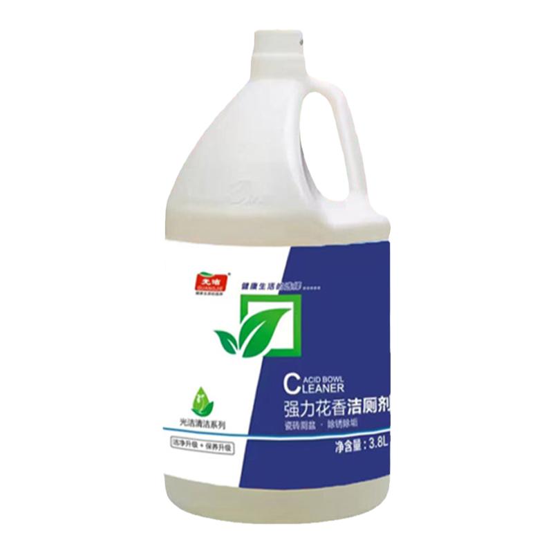 光洁洁厕剂3.8L洁厕灵净液马桶除垢清洁剂瓷盆洗手盆瓷砖去污除味