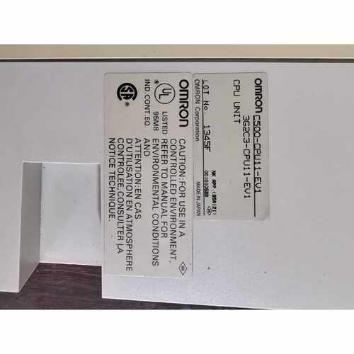 议价欧姆龙PLCC500CPU11EV1二手拆机实物拍维修