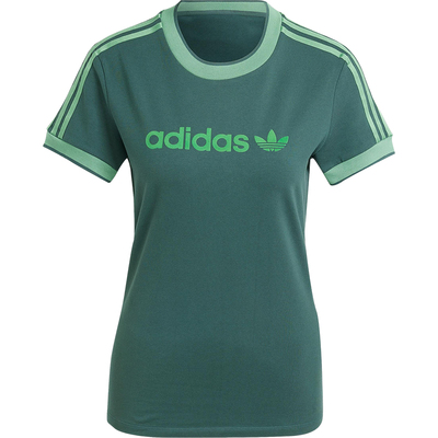 Adidas/阿迪达斯正品三叶草女士修身透气经典针织套头T恤JJ1504