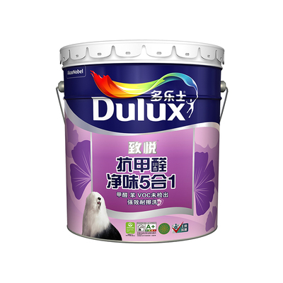 致悦抗甲醛净味5合1墙面乳胶漆