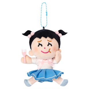 九木杂物社插画小人娃岛联萌八卦搭子蛐蛐挂件毛绒挂件女神节礼物