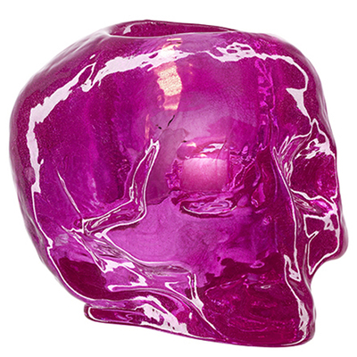 瑞典进口科丝塔水晶玻璃烛台摆件