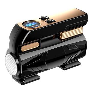 自动充停车载充打气泵12v便携式电动小型高压带气压力表汽车专用