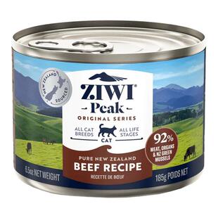 【新效期】ziwi巅峰猫咪罐头无谷主食罐牛肉高蛋白成幼猫宠物185g